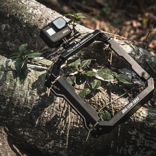 Awaken Series Aluminum Rearview Mirror Rain Shield Frame(07-18 Jeep Wrangler JK)