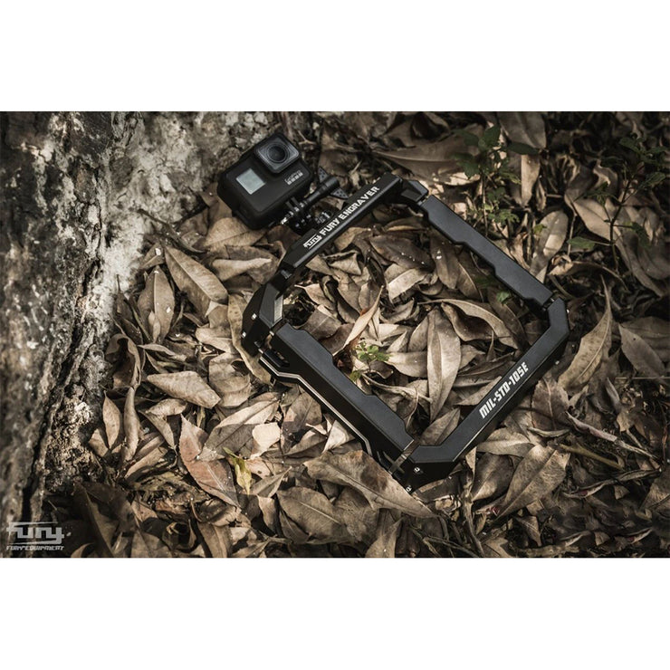 Awaken Series Aluminum Rearview Mirror Rain Shield Frame(07-18 Jeep Wrangler JK)