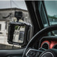Awaken Series Aluminum Rearview Mirror Rain Shield Frame(07-18 Jeep Wrangler JK)