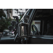 Awaken Series Aluminum Rearview Mirror Rain Shield Frame(07-18 Jeep Wrangler JK)