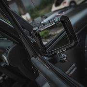 Awaken Series Aluminum Rearview Mirror Rain Shield Frame(07-18 Jeep Wrangler JK)