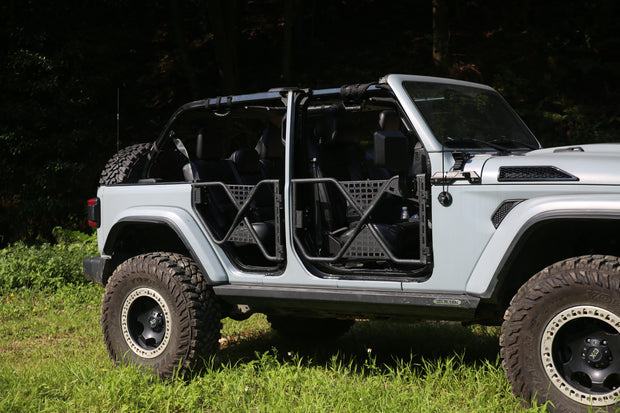 Tube X Tactical Half Doors / 4 Pack (18-24 Wrangler JT/JL 4 door)