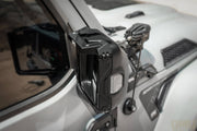 Genesis Series Aluminum Rearview Mirror Rain Shield Frame（17-24 Jeep Wrangler JL / JT）