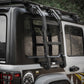 Genesis Series Multifunctional Aluminum Roof Luggage Rack With Rear Window Side Ladder(18-24 Jeep Wrangler JL)