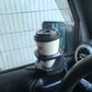 2 Pack Carbon Fiber Pattern Door Cup Holder Right & Left Side (07+ Jeep Wrangler JK)
