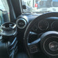 2 Pack Carbon Fiber Pattern Door Cup Holder Right & Left Side (07+ Jeep Wrangler JK)