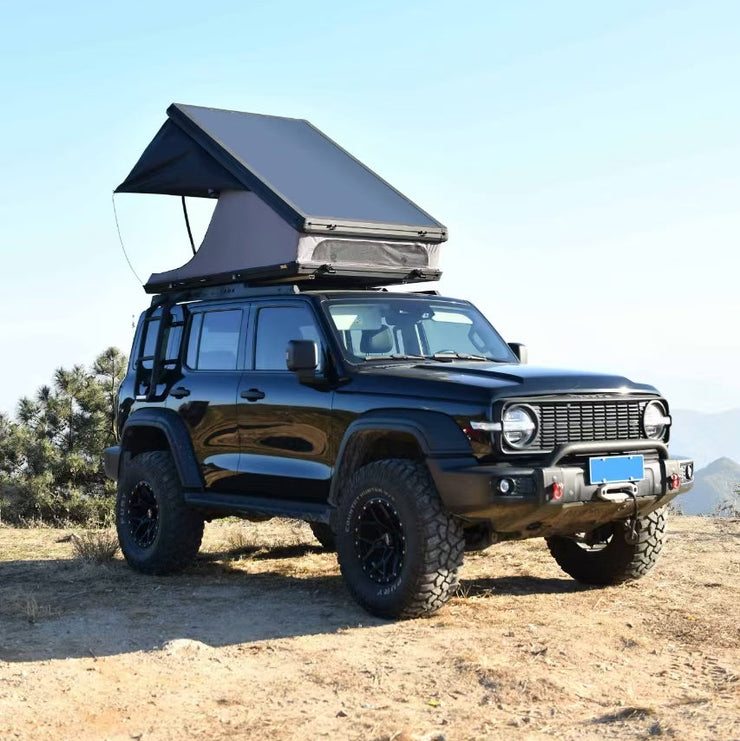 Rooftop Camping Hardshell Overland Tent with Ladder (SUV Jeep Ford Off-Road Vehicles Van Truck)