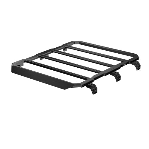 OMU Genesis Series Multifunctional Aluminum Roof Luggage Rack For Jeep Wrangler JL 2018+ 4 Doors( Not Included Rear Window Side Ladder)