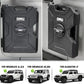Door Hinge Gasoline Container and Mount for 2007-2026 Jeep wrangler JK JL JT
