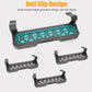 4PCS Add-On Running Boards for Ford Bronco 2021-2025 with Rock Rail Side Steps 4-Doors Accessories(Not Fit Raptor or Sport)