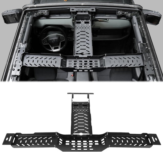 Overhead Storage MOLLE Panel Kit Top Cargo Management Rack Compatible with 2021-2025 Ford Bronco 4-Door