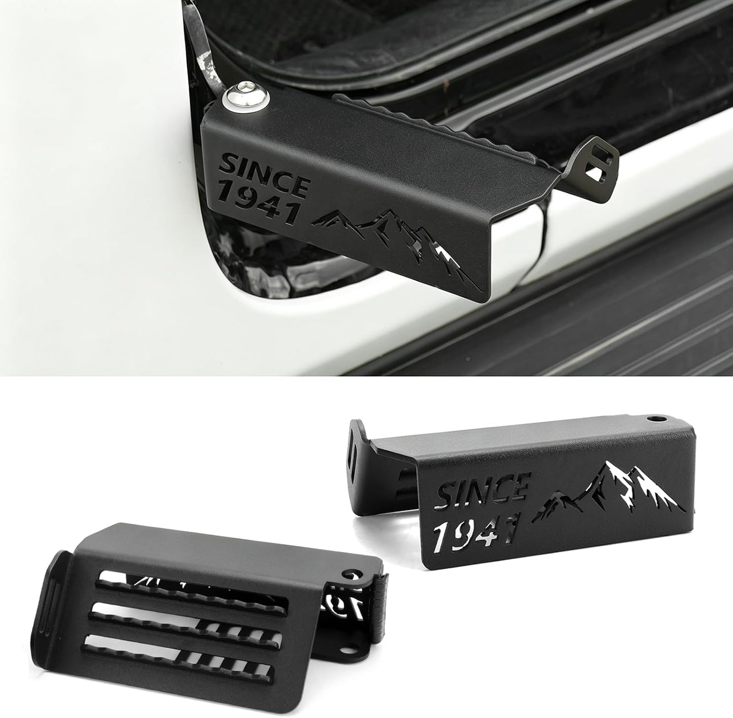 Maiker 120° Upgraded Foot Pegs for for 2007-2026 Jeep Wrangler JK JL Gladiator JT Door Off Foot Rest Pedals