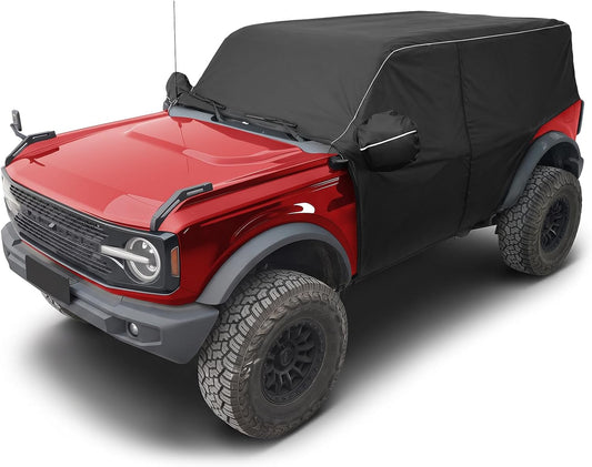 MAIKER Cab Cover for 2021-2026 Ford Bronco 4 Door, Waterproof 600D Oxford Car Cover All Weather Snow Sun Rain Cover
