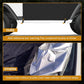 600D Waterproof Outdoor Cab Cover for 1987-1995 Jeep Wrangler YJ 1997-2006 Jeep Wrangler TJ Half Covers Reflective Windproof Sun Snow Rain Protection
