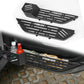 2 Pieces Metal Front Door Storage Box Side Insert Organizers Box for 2018-2024 Jeep Wrangler JL JLU 4XE & 2020-2024 Gladiator JT Replace Sagging Nets