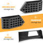 Tactical Center Console Gear Shift Storage Box Organizer for 2018-2025 Jeep Wrangler JL JLU Gladiator JT  (Only Fits Auto Transmission)