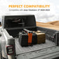 2PCS Retractable Ratchet Straps Compatible with 2020-2024 Jeep Gladiator JT Retracting Straps Auto Retract Securing Strap Tie Down System