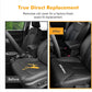 MAIKER Passenger / Driver Bottom Leather Seat Cover For 2007-2018 Jeep Wrangler JK