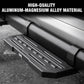 OMU 4Pcs Running Boards Side Steps Compatible with 2018-2024 Jeep Wrangler JL Rubicon & Willys 4 Doors OEM Rock Rail (Note: Not Fit Sahara and High Altitude Models)