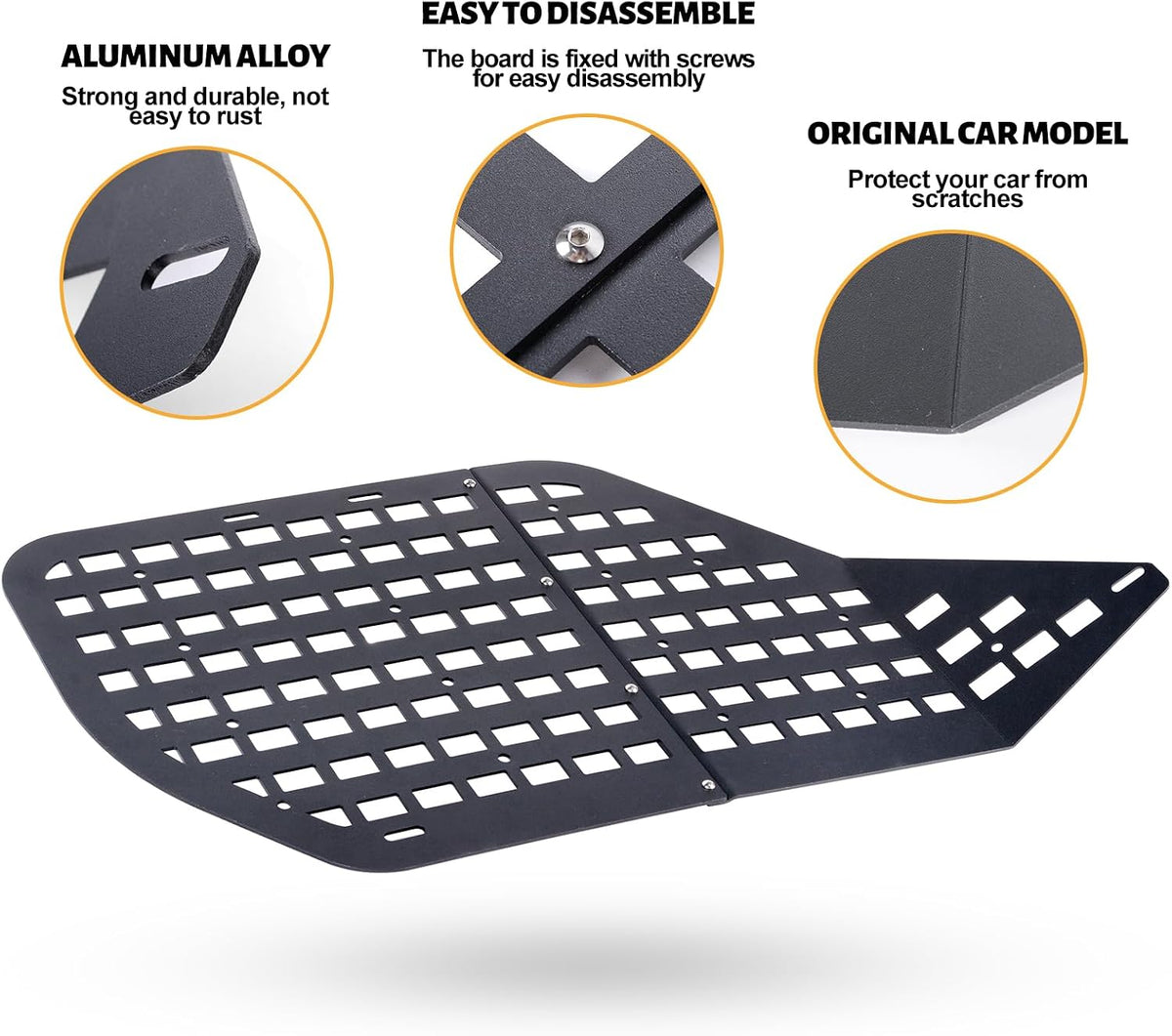 MAIKER Rear Window Molle Panel Modular Storage Panel System for Toyota 4Runner 2010-2023