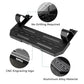 OMU 2Pcs Running Boards Side Steps for 2018+ Jeep Wrangler JL 2 Doors (Rubicon only) with OEM Rock Rails, Aluminum Non-Slip Step Pads for Factory Rock Sliders