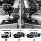 OMU Genesis Series A-Pillar Light Mounting System Compatible with 2017-2018 Jeep Wrangler JK Models, Auxiliary Light mounting Bracket