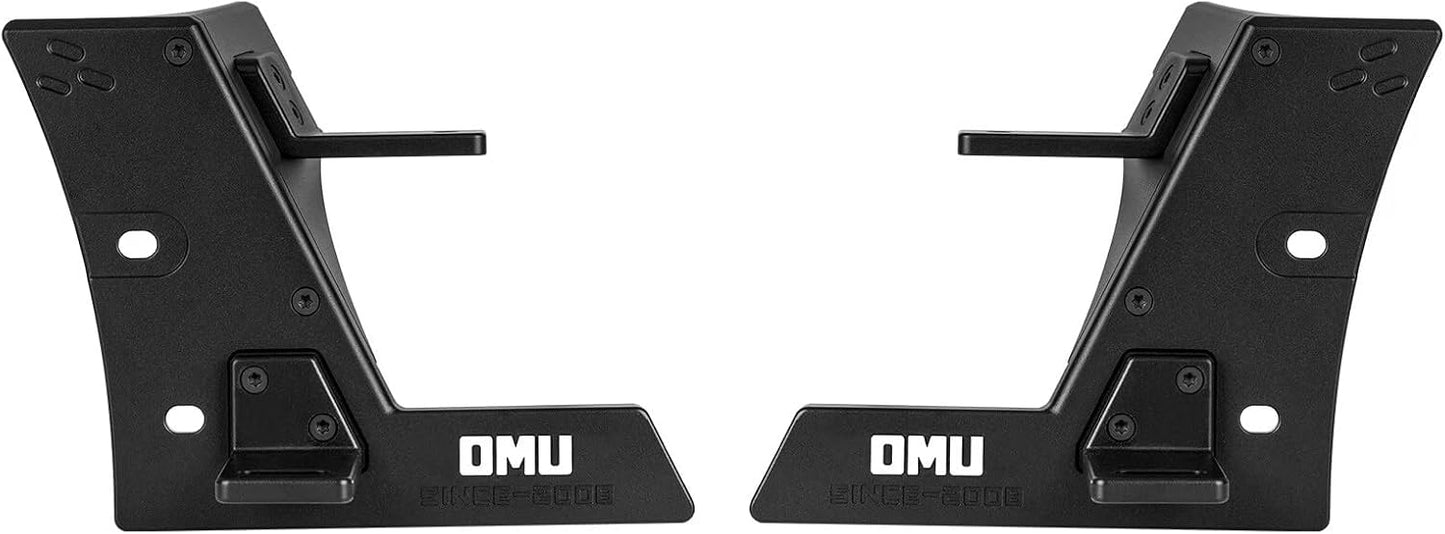OMU Genesis Series A-Pillar Light Mounting System Compatible with 2017-2018 Jeep Wrangler JK Models, Auxiliary Light mounting Bracket