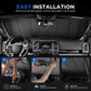 Maiker Windshield Sun Shade for Ford F150 2015-2020,UV & Heat Protector for Front Window