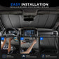 Maiker Windshield Sun Shade Compatible with Ford F150 2021-2026 Front Window Sunscreen Sunshade
