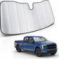 Maiker Windshield Sun Shade Compatible with Ford F150 2021-2026 Front Window Sunscreen Sunshade