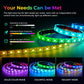 USB Powered Golf Cart Canopy Multicolor LED Strip Lights with Remote/APP Control, IP68 Waterproof Golf Cart Roof Light for EZGO Yamaha Club Car Boat