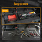 Maiker 2-in-1 Under Seat Storage Molle Panel For 2015-2026 Ford F150 SuperCrew Cab, Underseat Truck Rear Under Seat Storage Molle Panels Accessories
