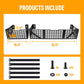 Maiker 2-in-1 Under Seat Storage Molle Panel For 2015-2026 Ford F150 SuperCrew Cab, Underseat Truck Rear Under Seat Storage Molle Panels Accessories