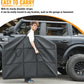 MAIKER Freedom Panel Hard Top Storage Bag with Handle Fit Rear Top Compatible with 2021-2026 Ford Bronco 4 Doors, Car Top Panel Protector Bag, 600D Oxford Fabric, Waterproof