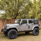 Multifunctional Rear Window Storage Table Molle Panel Flank Kit for 2007-2018 Jeep Wrangler JK 4 Doors Foldable Rear Window Shelf