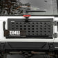 OMU Genesis Series Multi-Function Tailgate Expansion Panel For 2018+ Jeep Wrangler JL, Heavy-Duty Aluminum MOLLE Panel, No-Drill Installation, Off-Road Storage Organizer