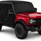 600D Cab Cover Windproof Sunshade Cover for 2021-2024 Ford Bronco 2 Door, 6-Layer Protection Frost Wiper & Mirror Covers Protect from Sunshine, UV, Snow, Rain(Not fit Bronco Sport)