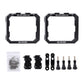 Awaken Series Aluminum Rearview Mirror Rain Shield Frame(07-18 Jeep Wrangler JK)
