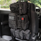 MAIKER Tactical Car Seat Back Organizer, Upgrade Tactical Vehicle Panel Organizer with 5 Detachable Molle Pouch, Universal fits for Most of Vehicle