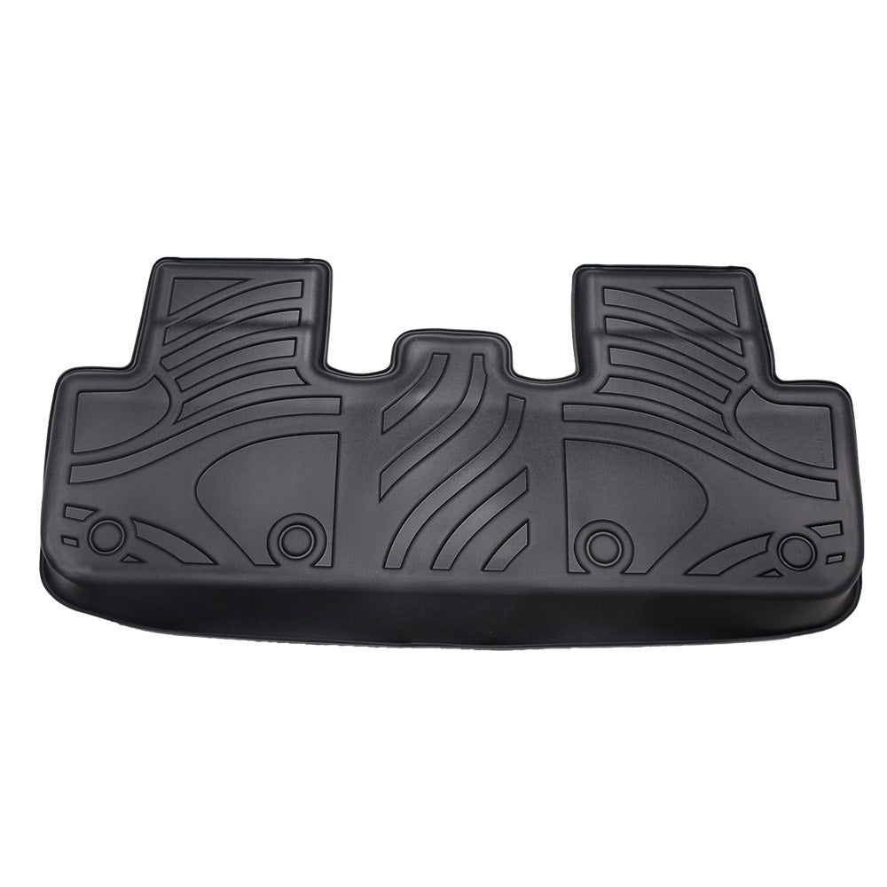 All-Weather TPE Floor Mats for Tesla Model Y 2021-2022 - Waterproof, Anti-Slip, Full Coverage Car Floor Liners 6 PCS set