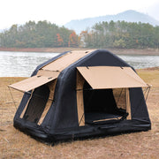 3 in 1 Multifunctional Rooftop Overland Water Camping Inflatable Waterproof Tent With Ladder (SUVS / Jeep / Bronco / Trucks)