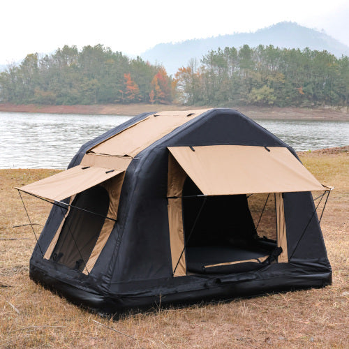 3 in 1 Multifunctional Rooftop Overland Water Camping Inflatable Waterproof Tent With Ladder (SUVS / Jeep / Bronco / Trucks)