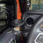 Maiker Paquete de 2 portavasos para Jeep Wrangler JL Gladiator JT Lado derecho e izquierdo 2018-2024 Portavasos Accesorios Wrangler Portavasos para puerta