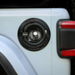 MAIKER Tapa transparente para tanque de gasolina para Jeep Wrangler JL 2018-2023, 2 puertas, 4 puertas, Rubicon Sahara JK 2017-2023, aluminio 