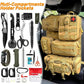 Universal Tactical Vehicle Back Seat Organizer with 5 Molle Pouch Molle Pouches Truck Seat Organizer Tactical Gear for Car Truck Ford Jeep Vehicle