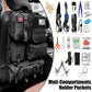 Universal Tactical Vehicle Back Seat Organizer with 5 Detachable Pouches Tactical Gear