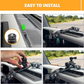 Maiker Dashboard Phone Holder Mount, Anti-Shake Stabilizer Custom Adjustable Cell Phone Holder for Ford Bronco Accessories 2021 2022 2023
