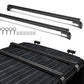 Aluminum Roof Rack Luggage Cross Bars (18-24 Jeep Wrangler JL JLU & Gladiator JT, Hardtop Only)