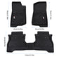 3D TPE Foot Covers All-weather Car Floor Mats (2022-2025 Jeep Wrangler JT)