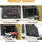 Multifunctional Rear Window Storage Table Molle Panel Kit for 2018-2024 Jeep Wrangler JL & JLU 4 doors Openable Design Tactical Molle Platform for Tools (2025 latest upgraded model）